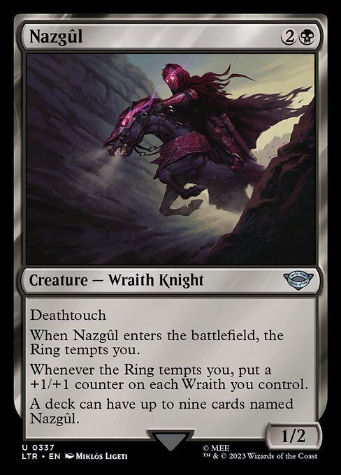 Nazgûl The Lord of the Rings- Tales of Middle-earth